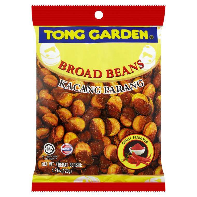 Ready Stock!! Tong Garden Broad Beans / Kacang Parang / Chili Flavour