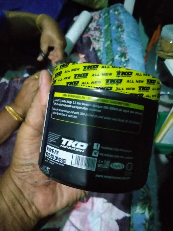 Tko Fat Burner Mega 3 0 Fatburner Shopee Malaysia