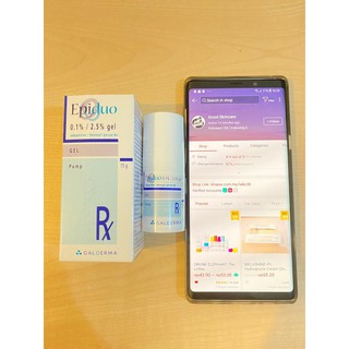 GALDERMA Epiduo Gel [0.1% Adapalene, 2.5% Benzoyl peroxide 