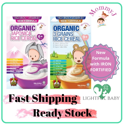 Mommy J/mommyj  Organic Grain Rice Cereal (? ? 15? ????? ???????)⁠ (6+mth)/(9+mth) Exp: Apr'27