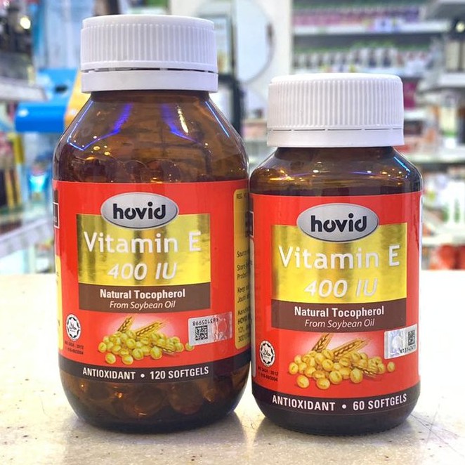 "CLEAREANCE EXPIRED STOCK* HOVID VITAMIN E 400IU 60S/120S Shopee Malaysia
