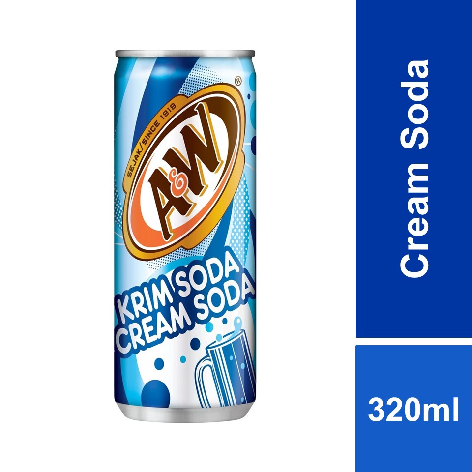 aandw cream soda can