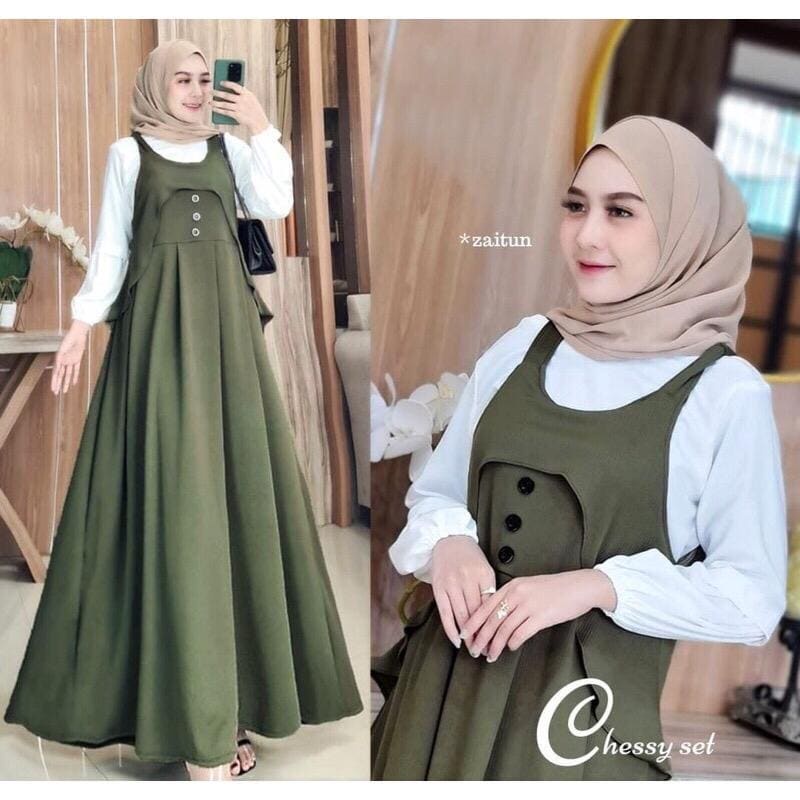 shopee overall dress