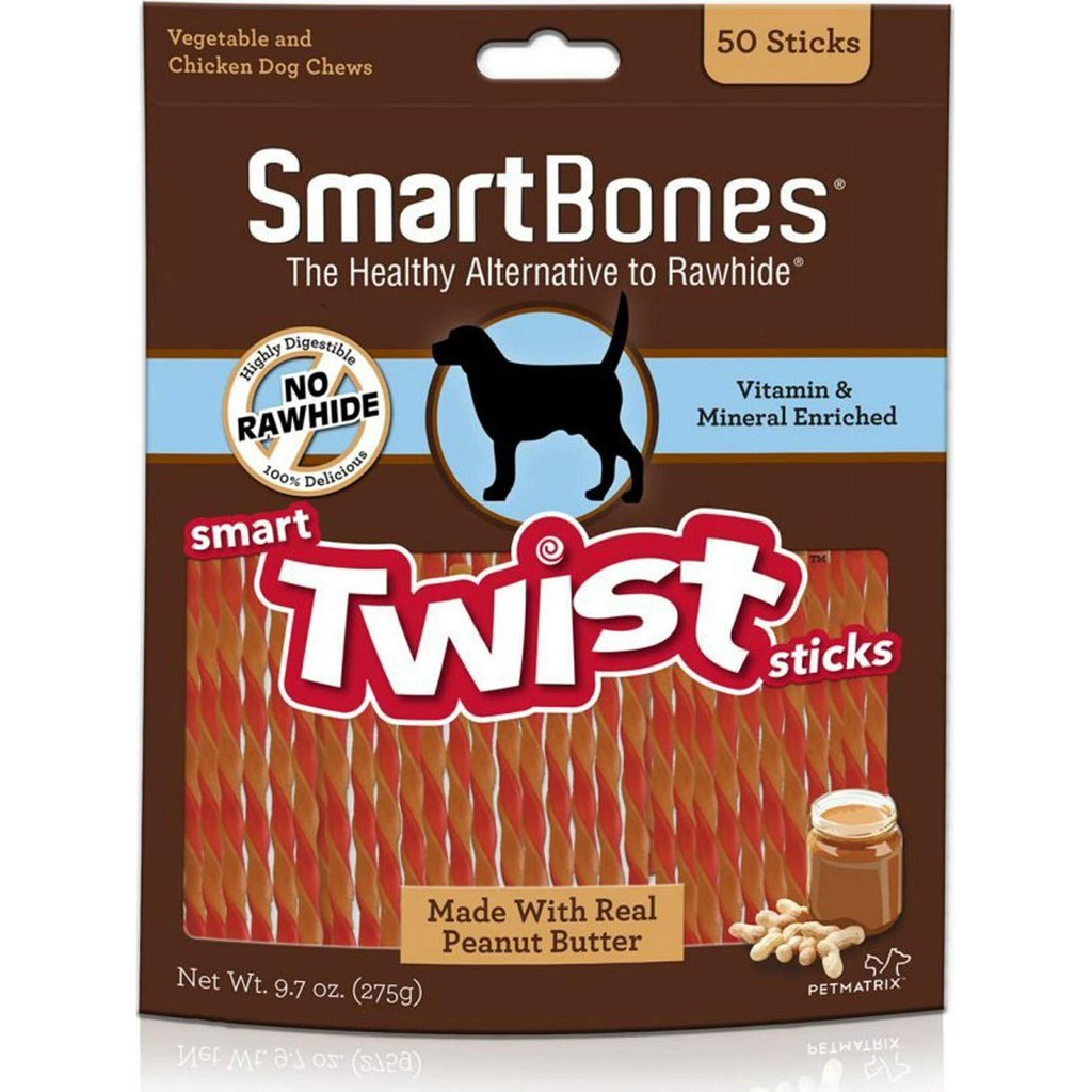 dreambone peanut butter twist sticks