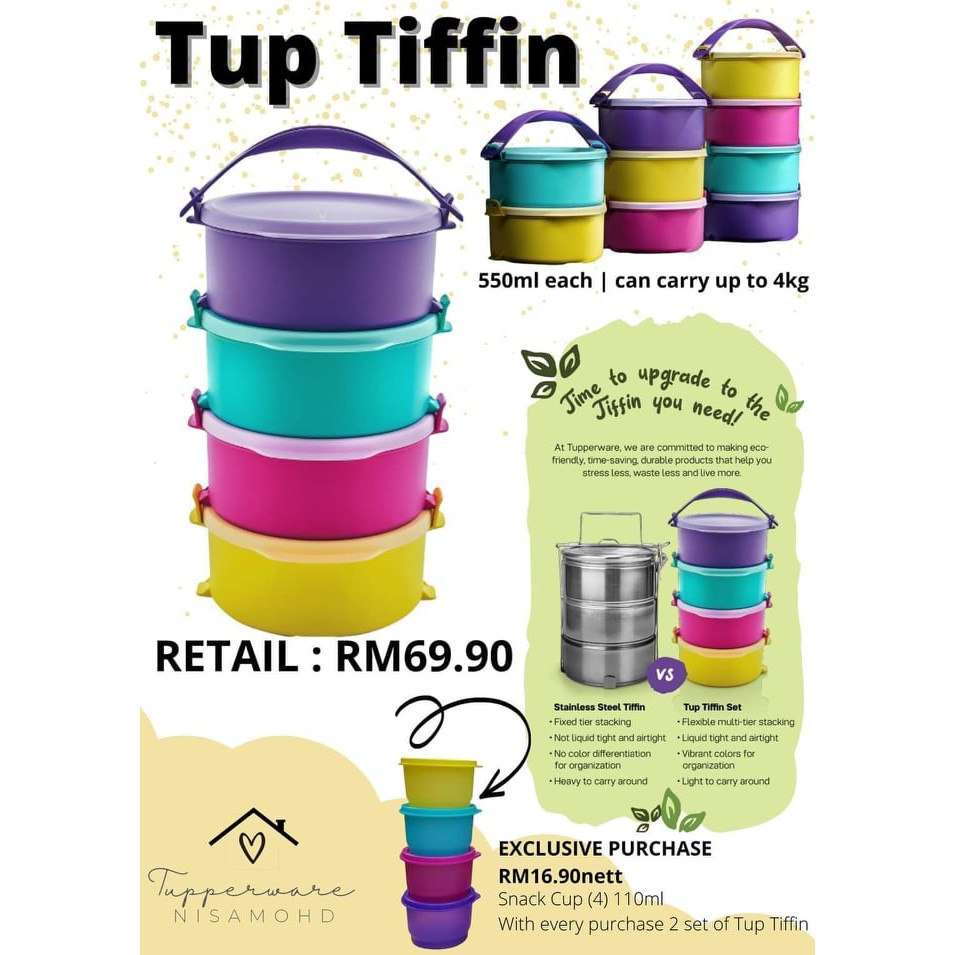 Tiffin tupperware