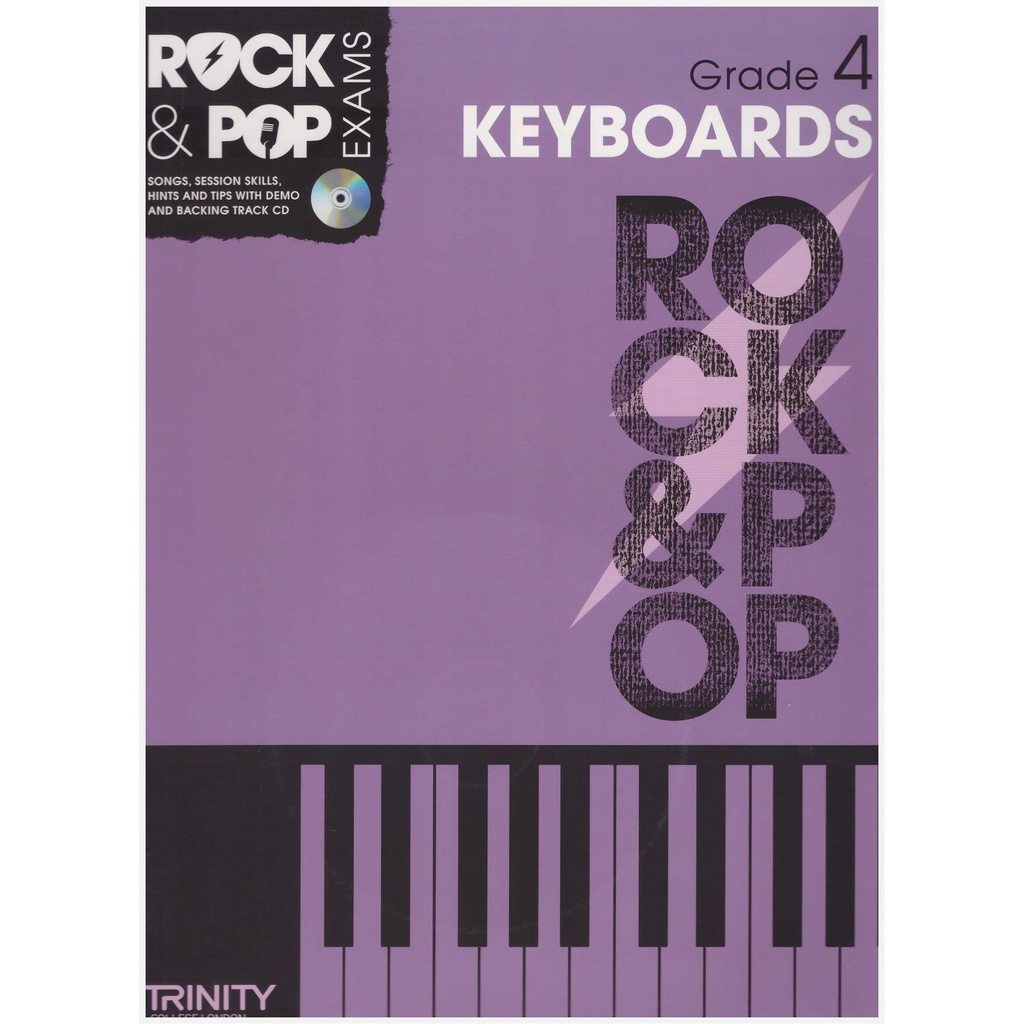 Trinity Rock & Pop Keyboard Exam Grade 4 (20122017) / Keyboard Book
