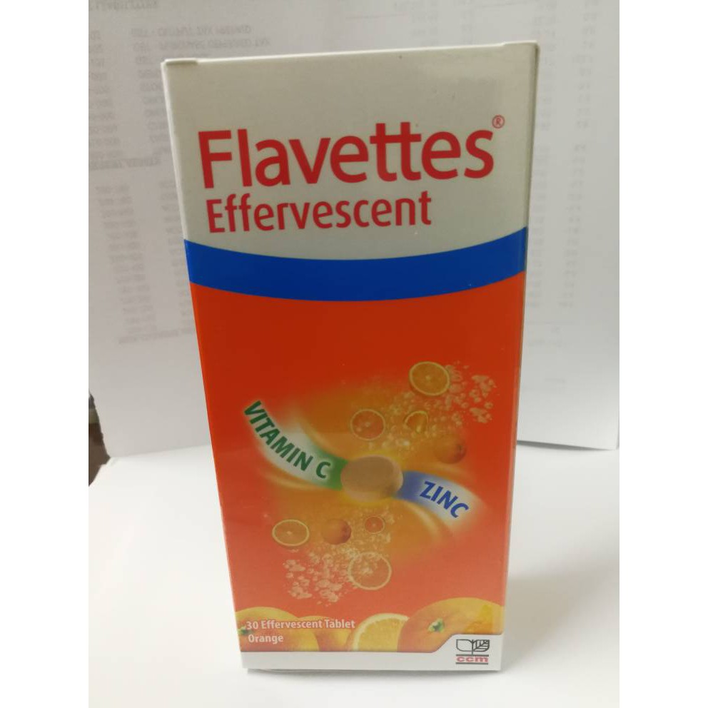 Flavettes Effervescent Vit C 1000mg And Zinc 10mg Shopee Malaysia