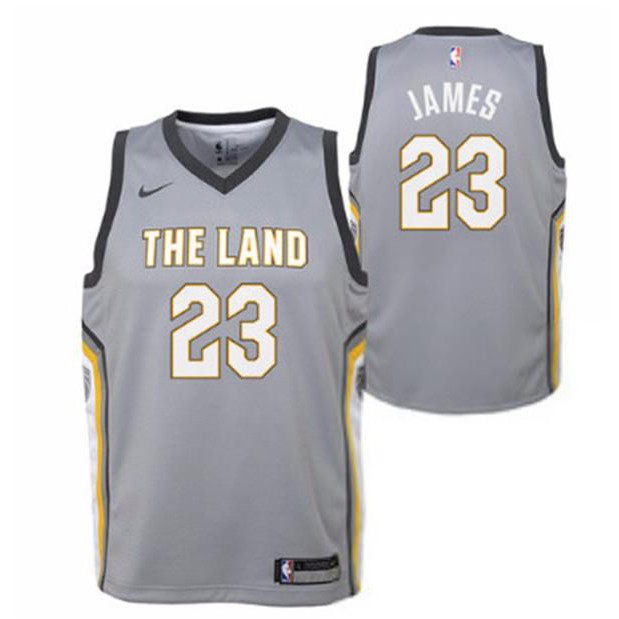 lebron james grey jersey