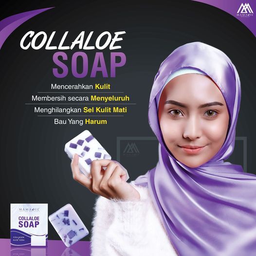 MAMADIL COLLALOE SOAP SABUN MUKA KOLAGEN+ALOE VERA - UNTUK ...