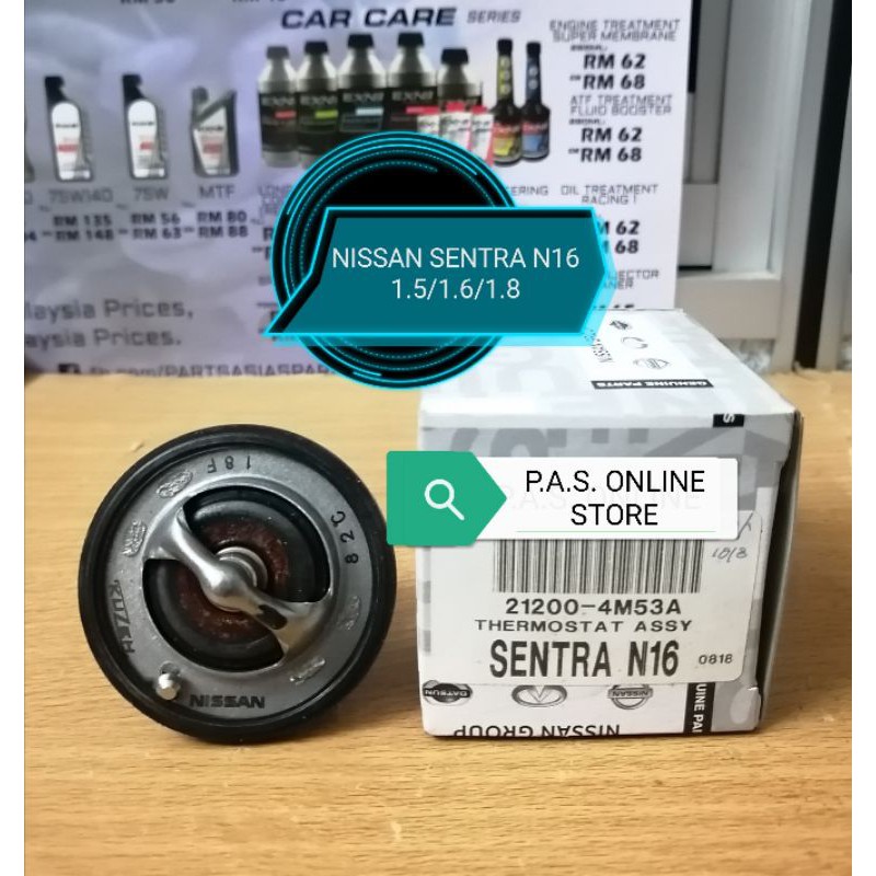 Thermostat for Nissan Sentra N16. Shopee Malaysia