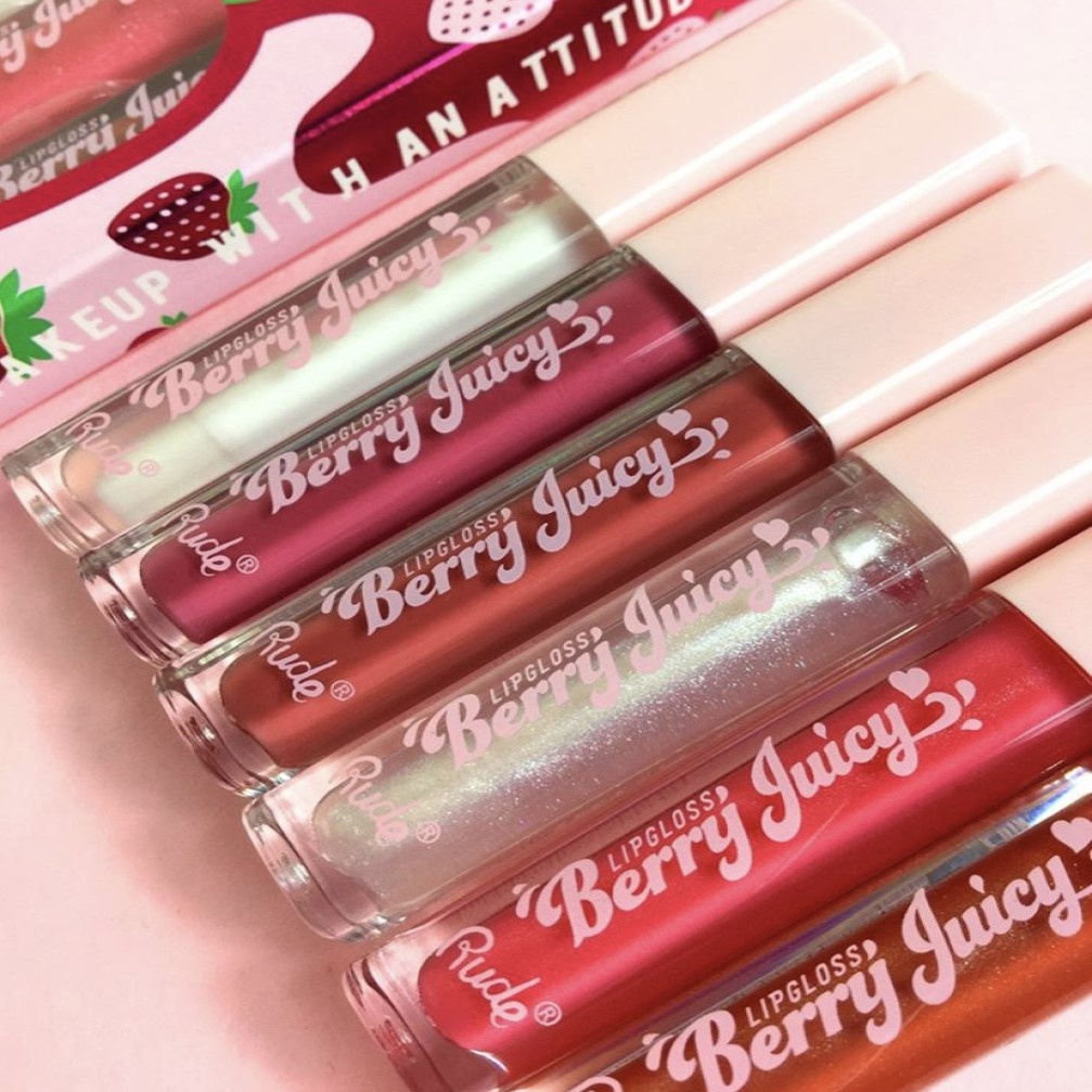 [COTD] RUDE Berry Juicy Lip Gloss Best Berry Lip Gloss Shopee Malaysia