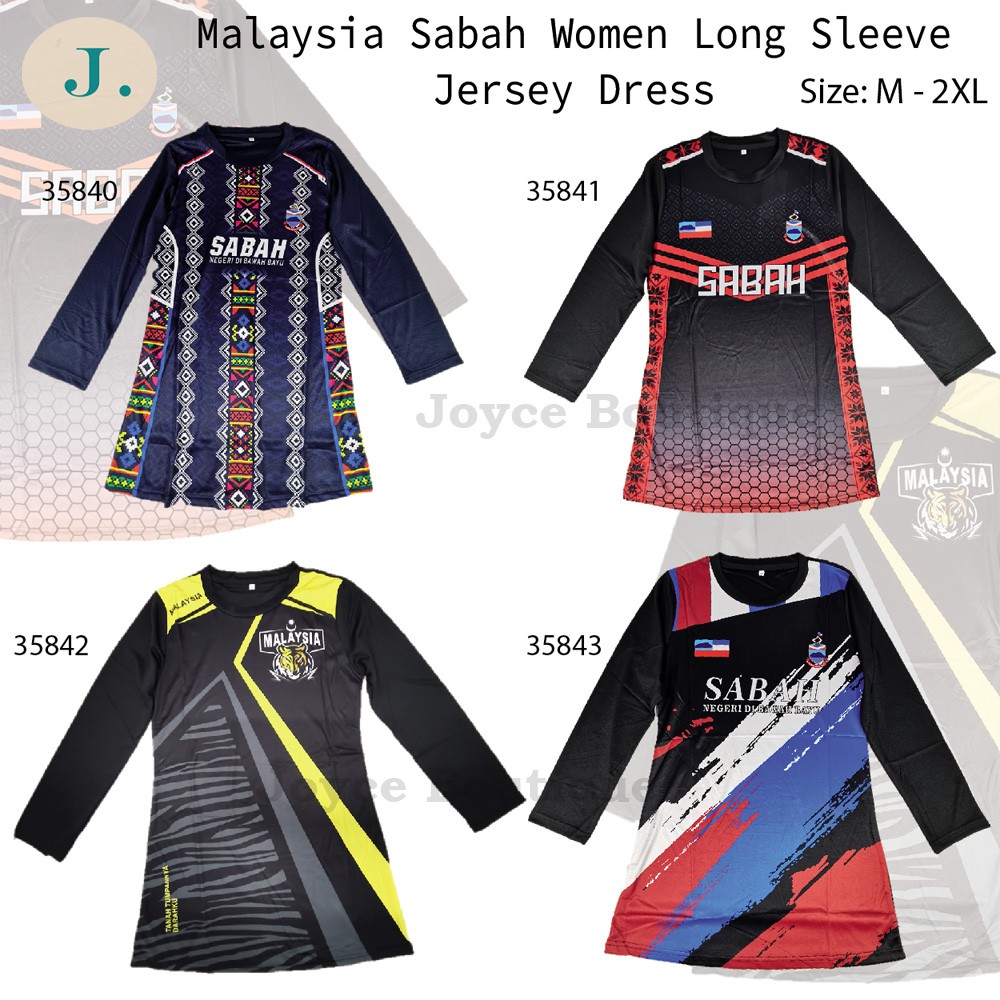  Baju  Wanita  Malaysia Sabah Jerseys Muslimah Dress Size M 