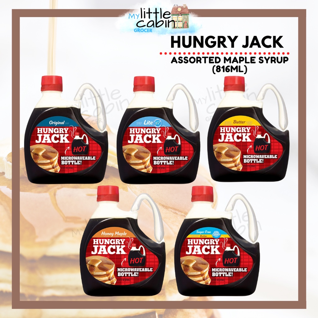 [READY STOCK]Hungry Jack Flavoured Syrup (Original/ Lite/ Butter/Sugar