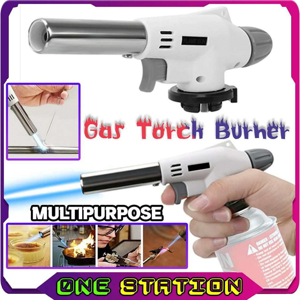 Package Camping Gas Torch Butane Burner Welding Fire Maker Flame Gun (CAMPSOR)