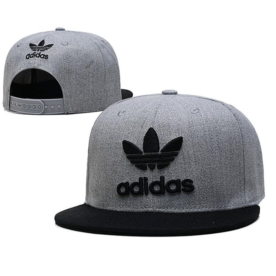New Fashion Trend Letter Ad Embroidery Black White Cap Cotton Snapback Hats Women Hip Hop Fitted Baseball Caps Shopee Malaysia