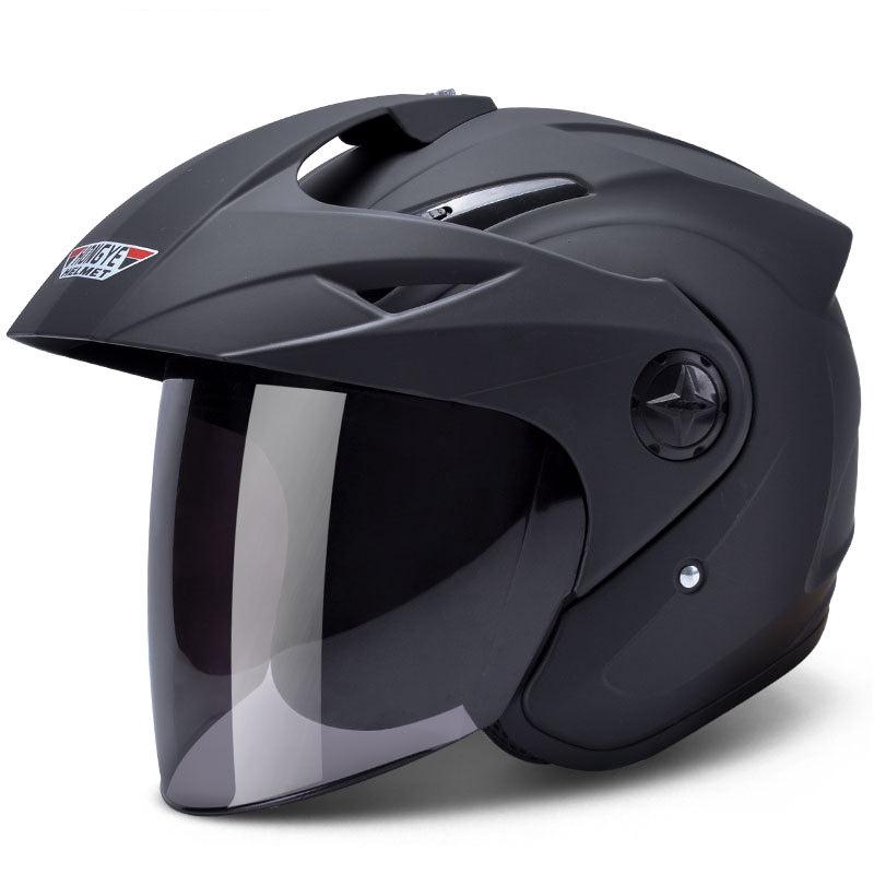 Chopper Half Face Helmet with Head Wrap Motorcycle Half Face Helmet