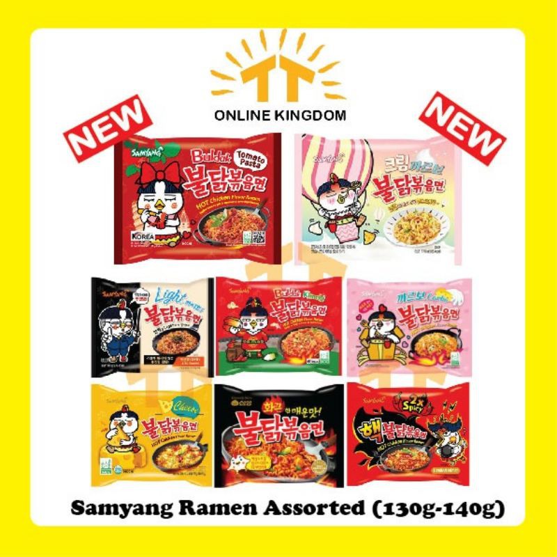 Samyang Ramen HALAL loose pack (105g-140g) | Shopee Malaysia