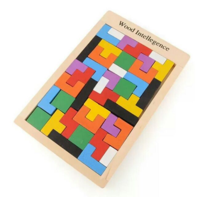 wooden block picture puzzle