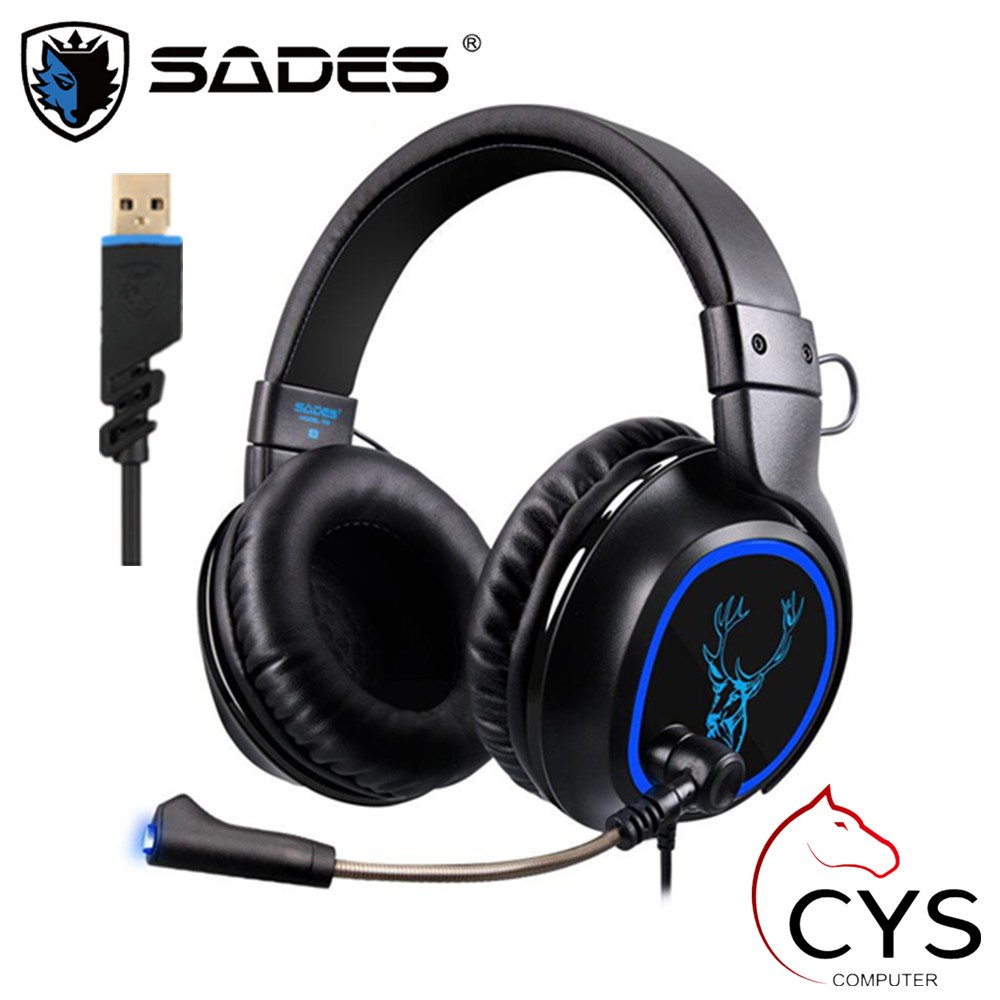 SADES R6 7.1 GAMING HEADPHONE Shopee Malaysia