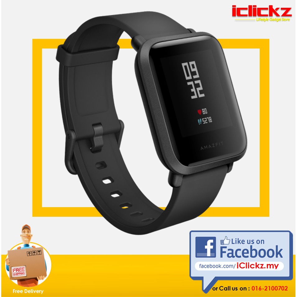 Xiaomi Amazfit Bip Original Malaysia Set Shopee Malaysia