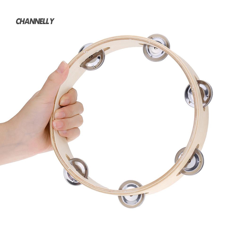 childrens wooden tambourine