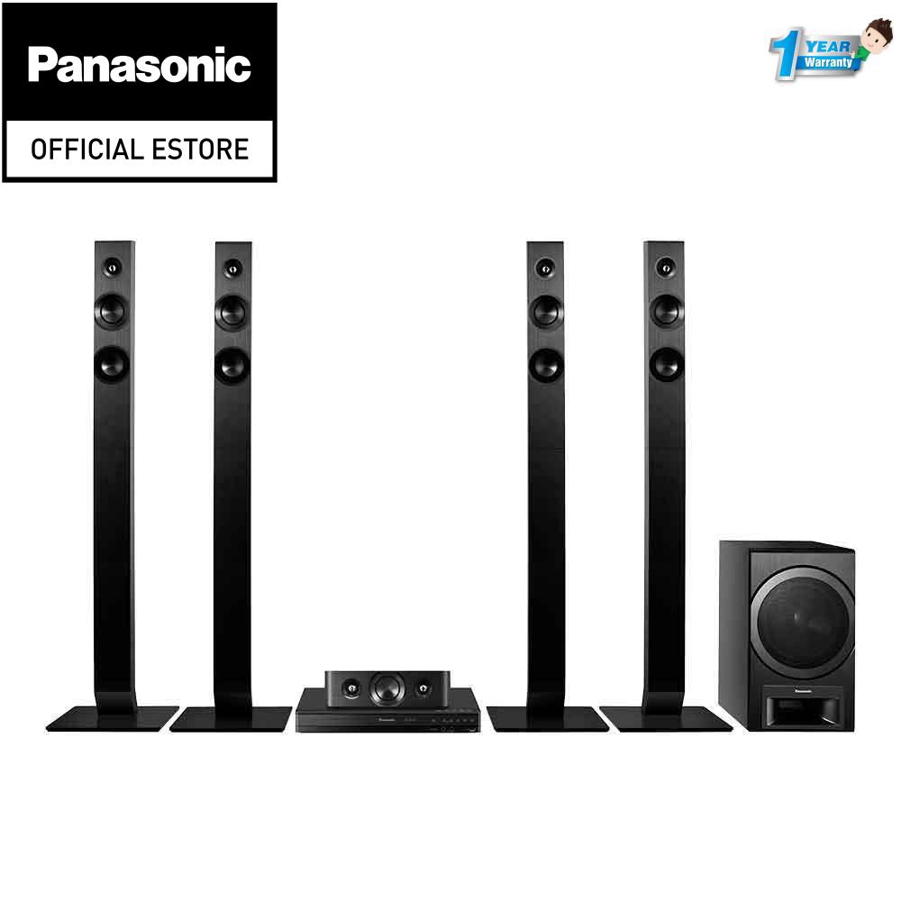 Panasonic Sc Xh385 Home Theater System 5 1 Dvd Sc Xh385ga K Shopee Malaysia