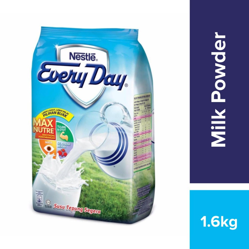NESTLE Everyday Every Day Milk Powder (1.6 kg ) Shopee Malaysia