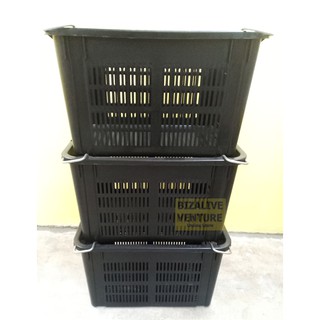 Heavy Duty Basket Black Basket Durian Basket Fruits 