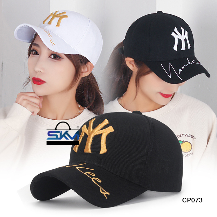 SKM Embroidery Fashion Baseball Protection Sport Cap Topi Unisex CP073