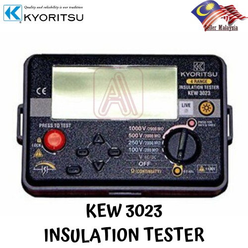 Digital Insulation / Continuity Tester KYORITSU 3023A 