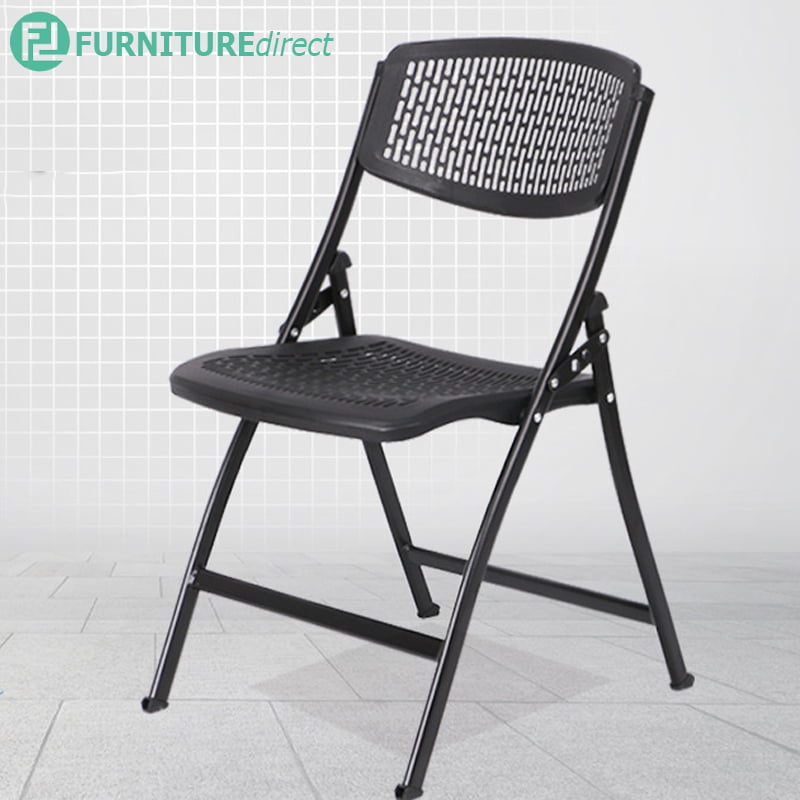 S567 MARATHON heavy duty metal folding chair black Shopee Malaysia