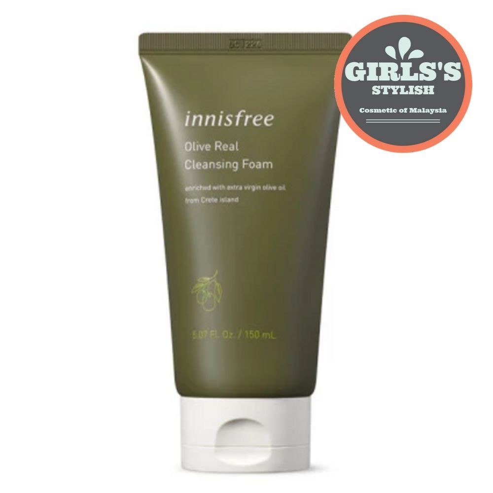 Innisfree Olive Real Cleansing Foam Organic Olive Oil 150ml Shopee