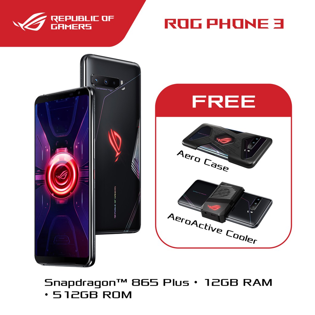 ASUS ROG Phone 3 Gaming Smartphone ZS661KS (12GB + 512GB ...