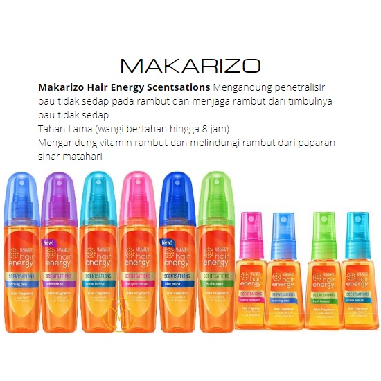 Anabella Makarizo Scentsations Hair Fragrance uk 30ml-100ml | Shopee ...