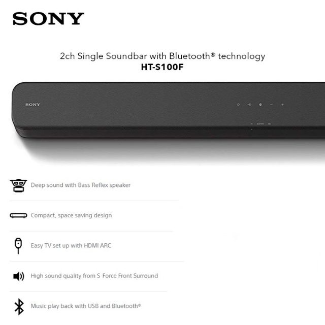 sony sound bar 120w