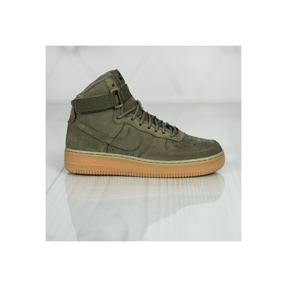 green high top air force ones