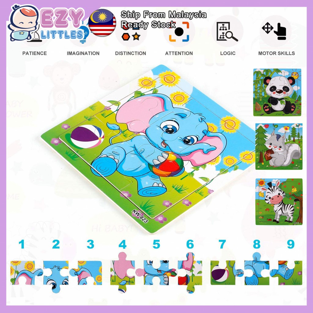 preschool wooden puzzles