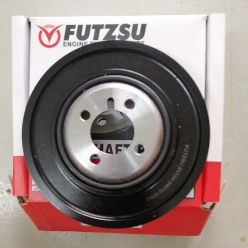 PROTON SAGA 12V , WIRA 1.5 CRANK SHAFT PULLEY, MAIN PULLY ( RUBBER
