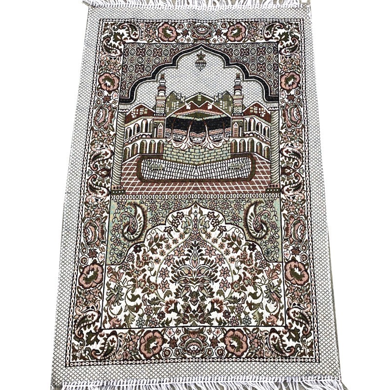 【READY】Sejadah Gebu Thin Muslim Prayer Mat Worship Islamic Travel Prayer Rug 70*110cm