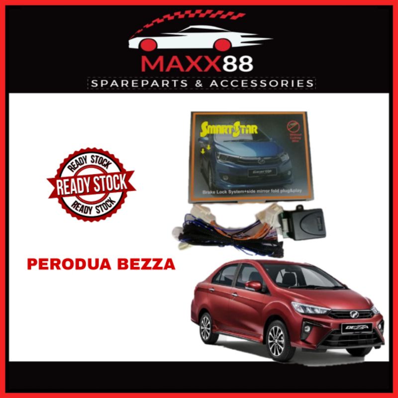 SMART STAR /Tmaz BRAKE LOCK AND SIDE MIRROR FOLD PLUG AND PLAY PERODUA ...