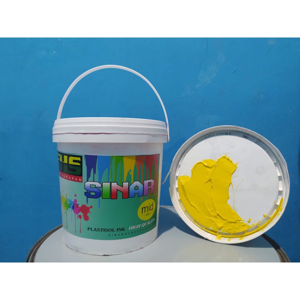 Plasticol MID Yellow Color Breakfast Screen Printing Screen Printing 5KG Shopee Malaysia