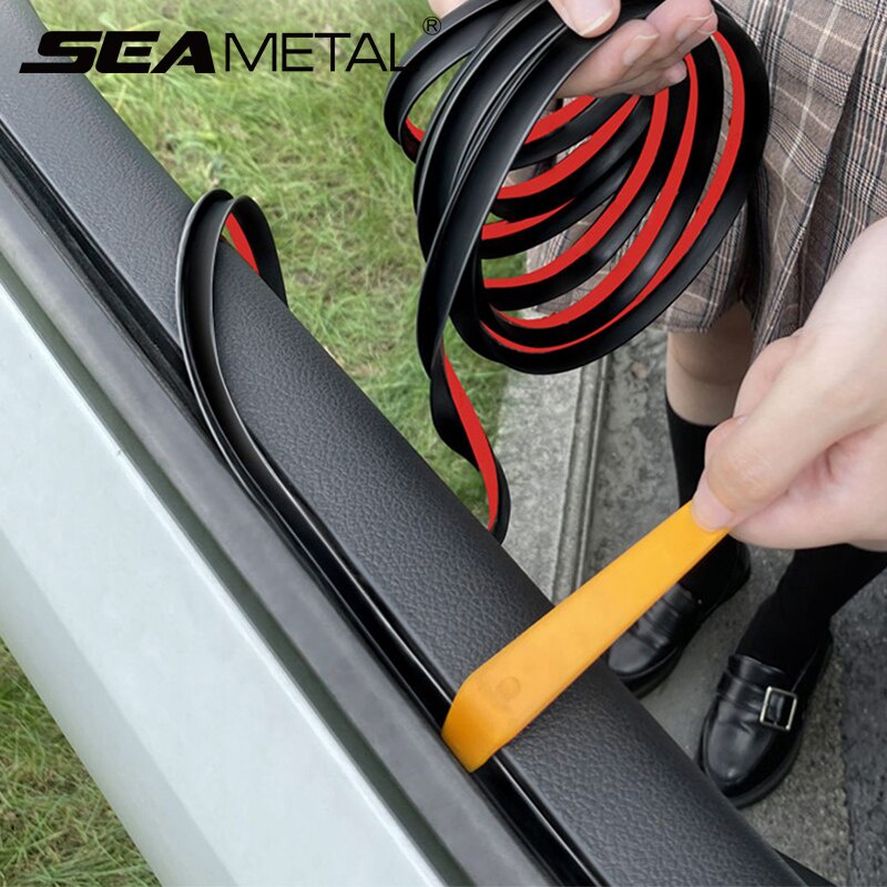 Car Window Seal Strip VShape Side Window Rubber Sealing Strip Auto