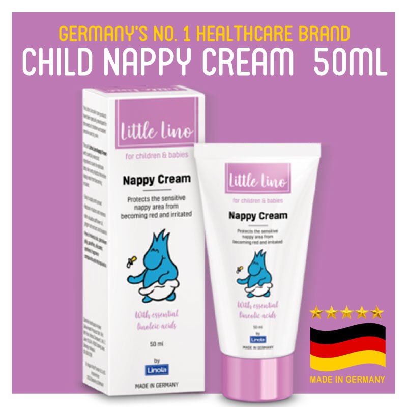 Little Lino Nappy Cream 50ml Little Linola Child Nappy Rash Cream Ruam Lampin Bayi From Germany Ready Stock Shopee Malaysia