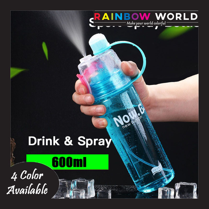 Sport Spray Water Bottle - Made from eco-friendly PP plastic