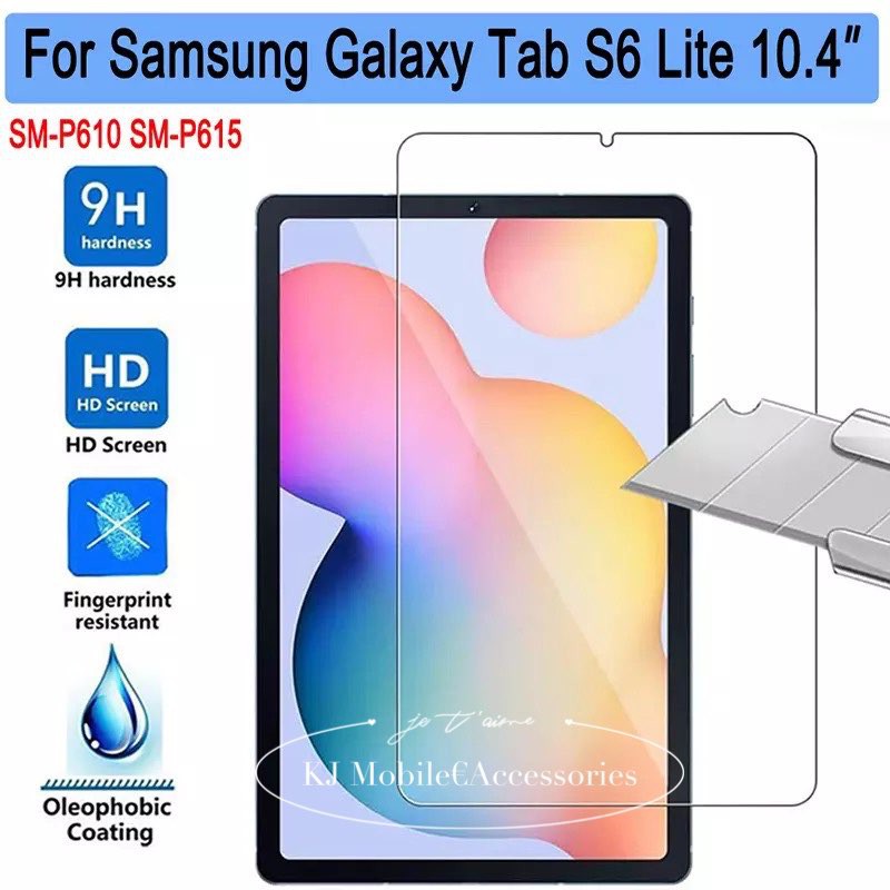 shopee: Samsung Galaxy Tab S6 Lite P610/Tab S7 T870/Tab S7 Plus T970 Tablet Tempered Glass Screen Protector Transparent Clear (0:0:Model:Tab S6 Lite;:::)