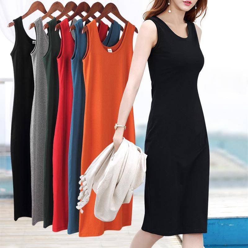 plus size tank top dress