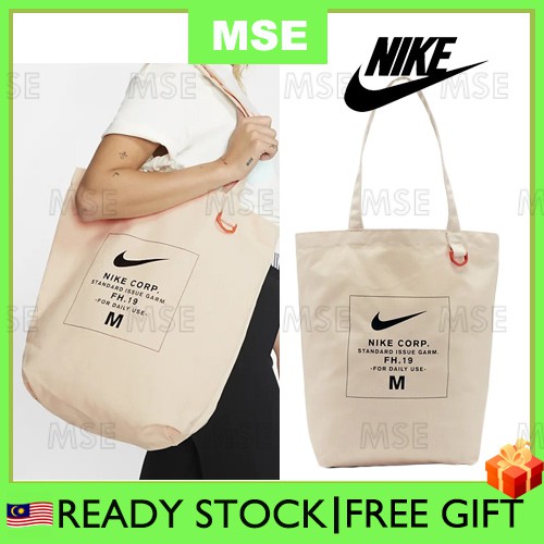 nike canvas tote bag