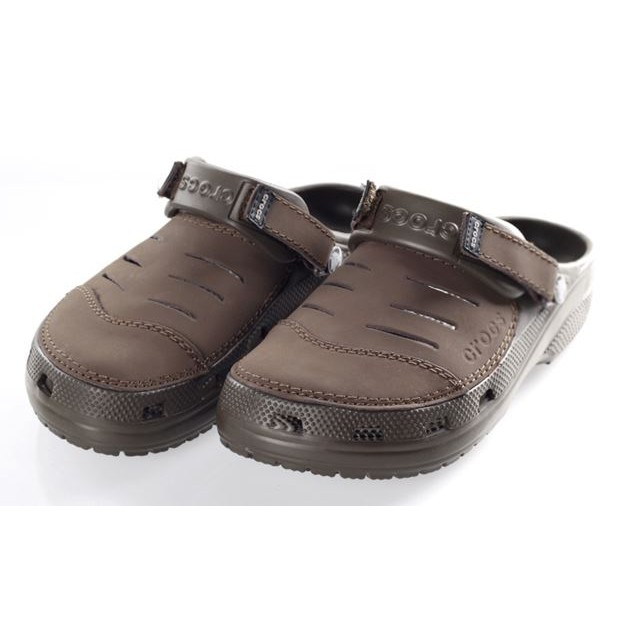 leather crocs yukon