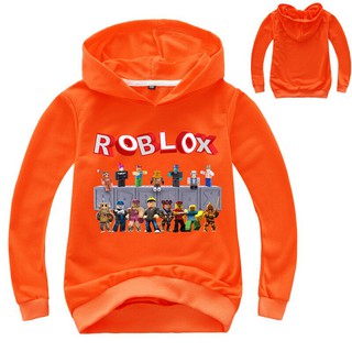 Roblox Boy Luminous Jacket Casual Long Sleeved Hoodie Sports Cotton Boys Outerwear Kids Autumn Sweater Shopee Malaysia - roblox orange jacket