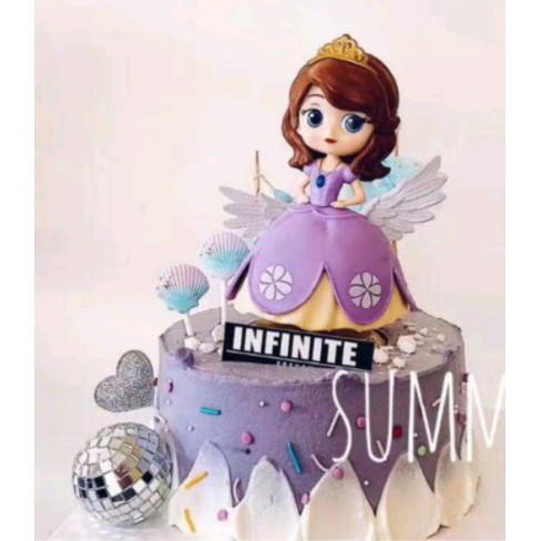 Buy Ready Stock Princess Sofia The First Decoration Cake Topper Cake Decoration Toy Figurine Seetracker Malaysia